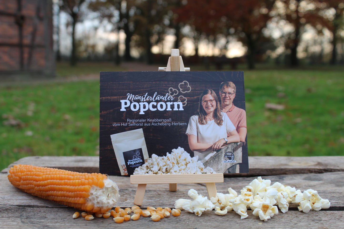 Popcornmais-Glas | 40g | mit individuellem Etikett