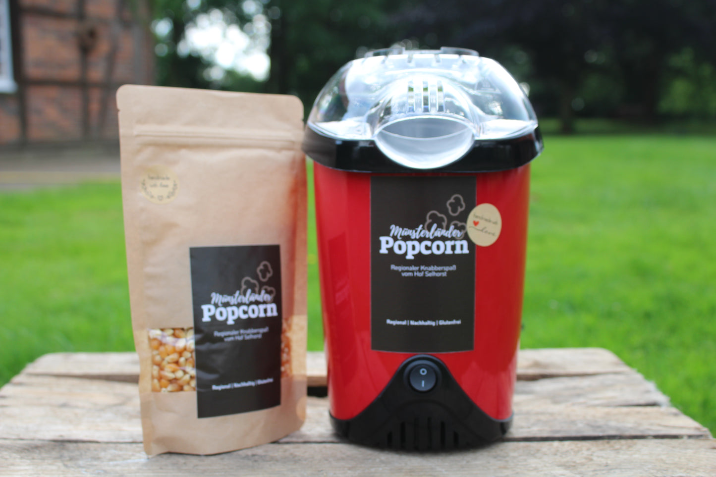 Popcornmaschine + 250g Popcorn