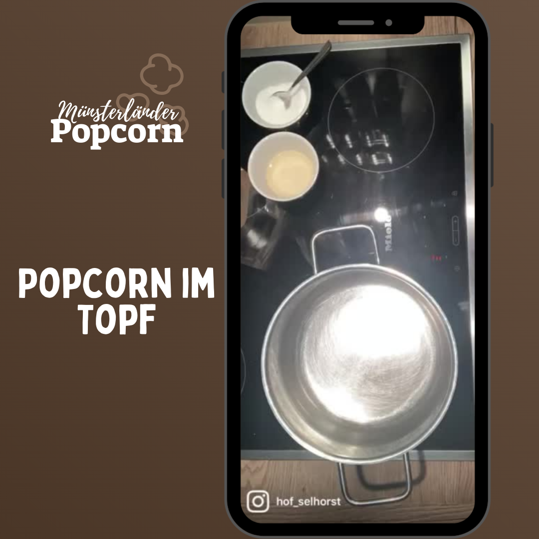 Video laden: Popcorn aus dem Topf